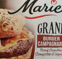Mängden socker i Grand Burger Campagnard - Bœuf charolais & compotée d'oignons XL