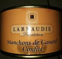 Mängden socker i Manchons de canard confits