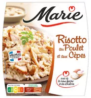 Mängden socker i Risotto au poulet et aux cèpes