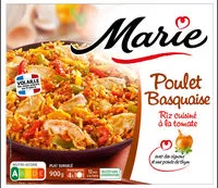 Mängden socker i Poulet basquaise - Riz cuisiné aux tomates