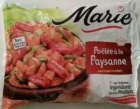 Mängden socker i Poêlée à la paysanne Saucisses fumées