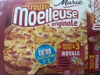 Mängden socker i Pizzas Moelleuses Marie 2+1GTE 1.2KG