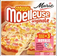 Mängden socker i CMO Royale 400g Jambon - mozzarella - emmental Présente en x3