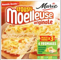 Mängden socker i CMO 4 fromages - 390g Emmental, Cheddar, Mozzarella Présente en x3