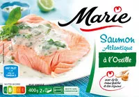 Mängden socker i Saumon Atlantique à l'oseille - crème fraiche & oignons