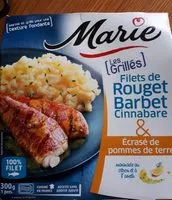 Mängden socker i Filet de rouget barbet & écrasé de pommes de terre