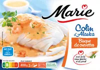 Mängden socker i Colin d'alaska, bisque de crevettes - crème fraîche et persil