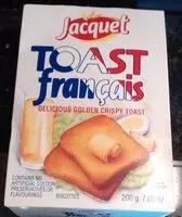 Mängden socker i Toast Français