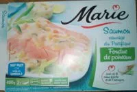 Mängden socker i Saumon sauvage et fondue de poireaux