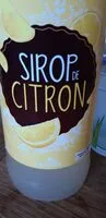 Mängden socker i Sirop de citron
