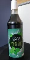 Mängden socker i Sirop de menthe