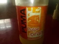 Mängden socker i Pulpé orange