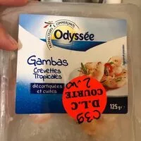 Mängden socker i Gambas