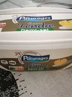 Mängden socker i Beurre tendre demi-sel