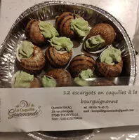 Mängden socker i 12 escargots en coquilles à la boirguignonne