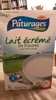 Mängden socker i Lait écrémé en poudre