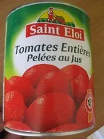Mängden socker i Tomates entières pelées au jus