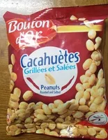 Mängden socker i Cacahuètes grillées & salées
