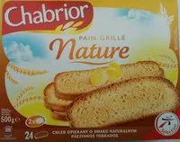 Mängden socker i Pain grillé nature