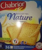 Mängden socker i Biscottes nature