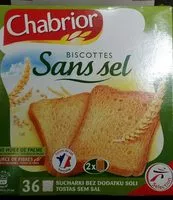 Mängden socker i Biscottes sans sel