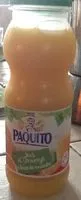 Mängden socker i Paquito Abc Orange Pet