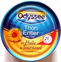 Mängden socker i Thon Entier à l'Huile de Tournesol