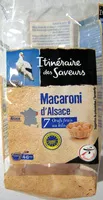 Mängden socker i Macaroni d'Alsace