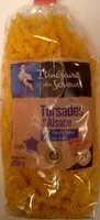 Mängden socker i Torsades pâtes d'Alsace