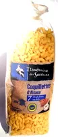 Mängden socker i Spaghetti, Coquillettes, Torsades, Papillons, Macaroni, Nids, Nouilles bouclées, Penne