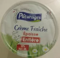 Mängden socker i Crème fraîche épaisse entière 30%