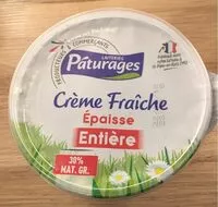 Mängden socker i Crème Fraîche Épaisse Entière (30 % MG)