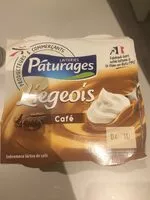 Mängden socker i Liégeois Café Pâturages