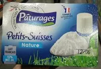 Mängden socker i Petits suisses Nature 2 x ( 2 x 60 g)