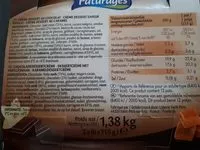 Mängden socker i Paturette 4 chocolat 4 caramel 4 saveur vanille