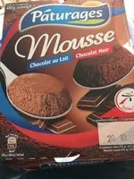 Mängden socker i Mousse chocolat au lait & noir