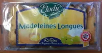 Mängden socker i Madeleines Longues aux Raisins