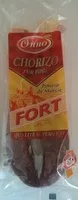 Mängden socker i Chorizo pur porc Piment de murcie Fort