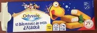 Mängden socker i Bâtonnets de colin d'alaska
