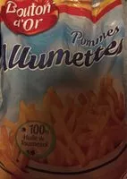 Mängden socker i Les pommes allumettes