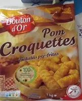 Mängden socker i Pommes Croquettes Saint Eloi