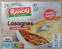Mängden socker i Lasagnes à la bolognaise