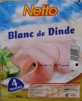 Mängden socker i Blanc de dinde sup 4t 180g