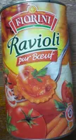 Mängden socker i Ravioli pur bœuf