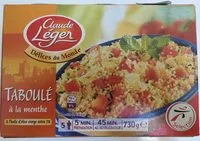 Mängden socker i Taboulé à la menthe