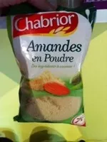Mängden socker i Amandes en poudre