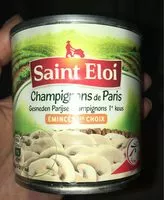 Mängden socker i Champignons de Paris pieds et morceaux