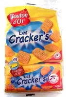 Mängden socker i Les crackers, biscuits salés