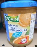 Mängden socker i Orange, citron, pamplemousse