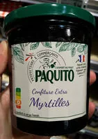 Mängden socker i Confiture extra myrtilles